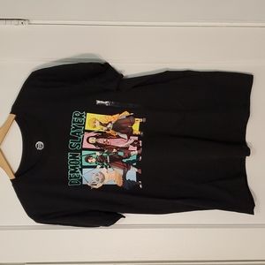 NWT DEMON SLAYER Anime Graphic Short Sleeve Unisex T-Shirt Size XXL